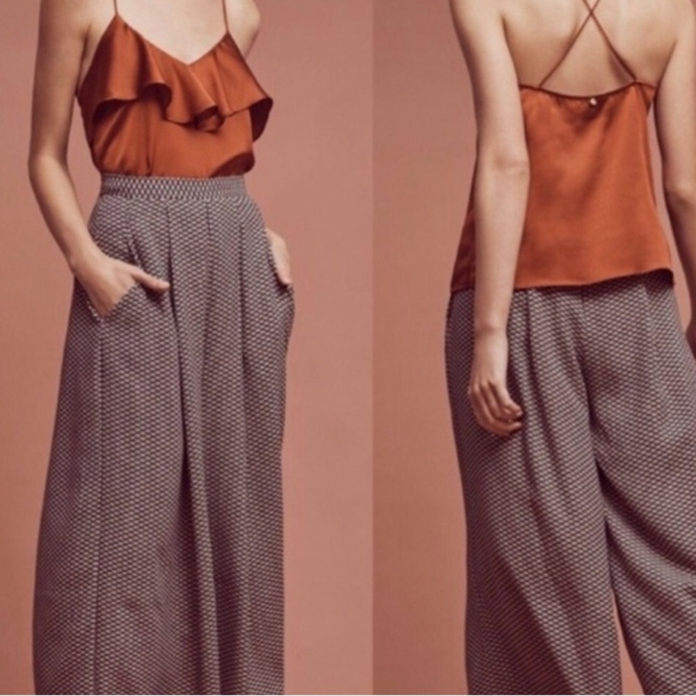 Anthropologie Terracotta Camisole Top
